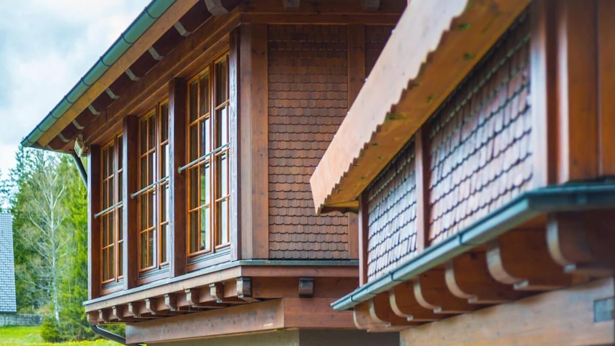 Schwarzwald Lodge Inselklause Schönwalde Kültér fotó